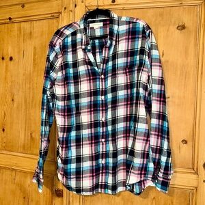 (Bundle 2 for $20) Aeropostale Women’s Plaid Flannel Shirt - 100% Cotton Size XL